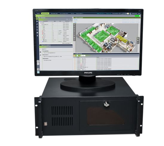 Центральный прибор индикации и управления